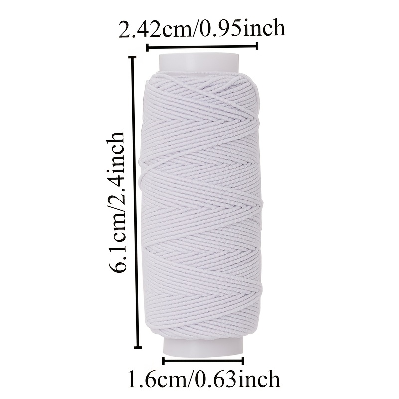 20 m Siyah Beyaz Elastik Iplik - Sewing Latex incelemesi ve fiyatı
