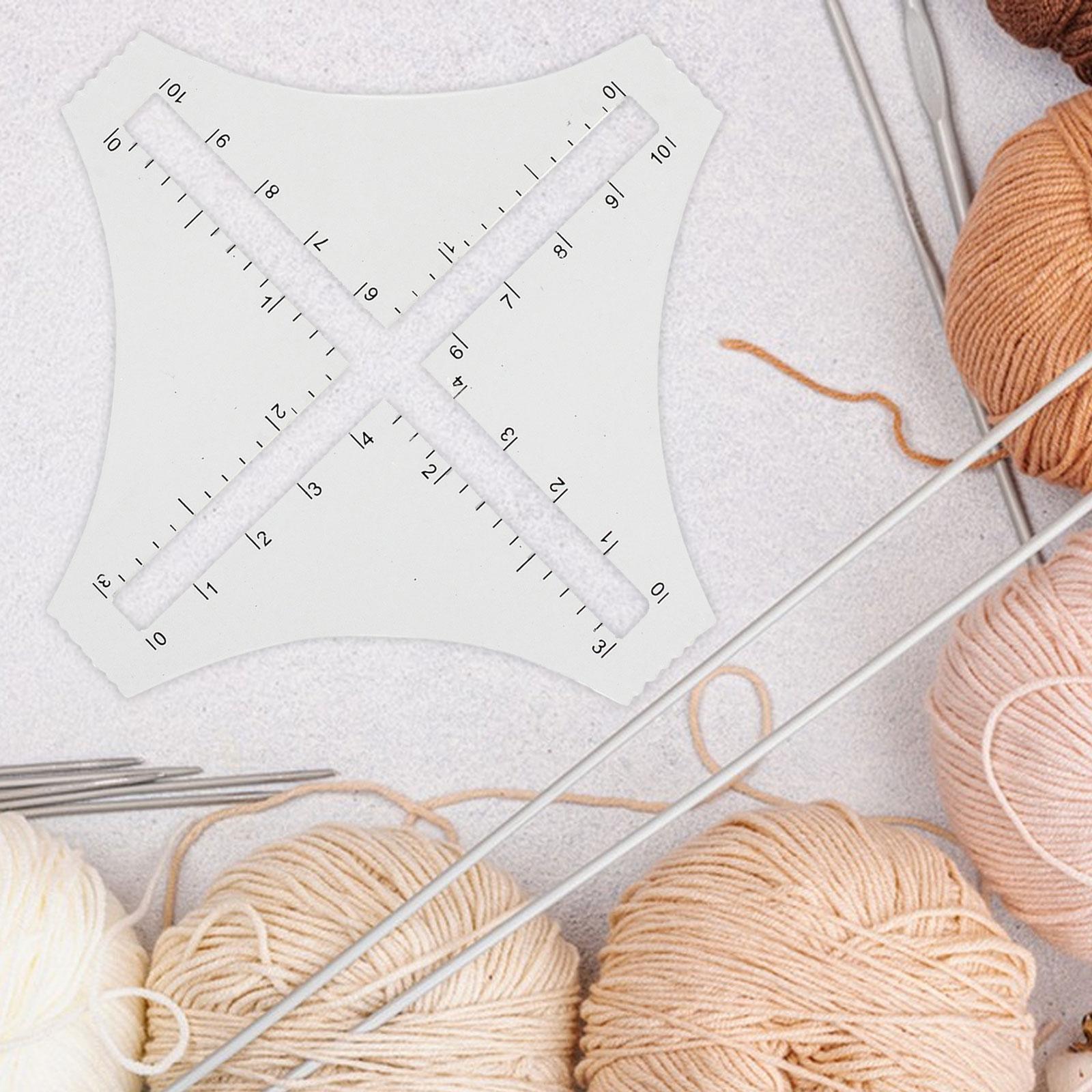 Şeffaf Akrilik Örgü Yoğunluğu  - Sewing Gauge Ruler incelemesi ve fiyatı