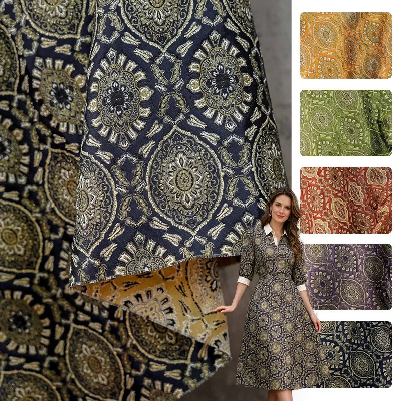 Retro Pers Desenli Kumaş, Altı - Sewing Thread In Textile incelemesi ve fiyatı
