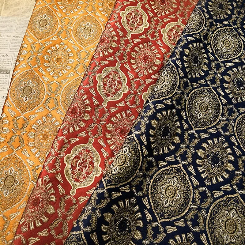 Retro Pers Desenli Kumaş, Altı - Sewing Thread In Textile incelemesi ve fiyatı